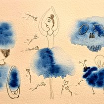 My project for course: Creative Watercolor Sketching for Beginners. Traditional illustration, Sketching, Creativit, Drawing, Watercolor Painting, and Sketchbook project by wren1979 - 06.09.2023