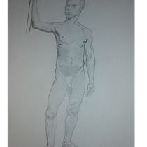 Mi proyecto del curso: Dibujo realista de la figura humana. Traditional illustration, Fine Arts, Sketching, Pencil Drawing, Drawing, Realistic Drawing, and Figure Drawing project by Reynaldo Caro Ayala - 06.09.2023