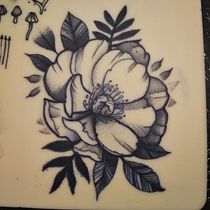 Mi proyecto del curso: Tatuaje para principiantes. Tattoo Design project by Yelcom Salazar Araya - 06.09.2023