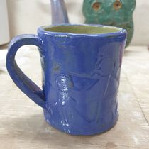 My project for course: Stamp Making for Textured Pottery. Arts, Crafts, Fine Arts, Decoration, Ceramics, and DIY project by guzlan.n.salih - 06.06.2023