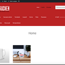 Mi proyecto del curso: Creación de una tienda online en WordPress. Projekt z dziedziny Informat, ka, Marketing, Web design, Tworzenie stron internetow, ch, Marketing c, frow,  e-commerce, Programowanie bez kodu i Business użytkownika Ignacio Cerimele - 10.06.2023