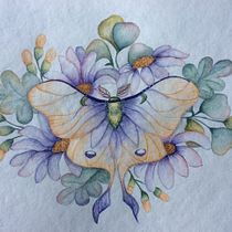 Mi proyecto del curso: Dibujo y composición naturalista en acuarela. Traditional illustration, Drawing, Watercolor Painting, and Naturalistic Illustration project by Adriana Campos - 06.10.2023