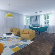 Mi proyecto del curso: Diseño de espacios residenciales y funcionales. Arquitetura de interiores, Design de interiores, Interiores, e Design de espaços projeto de arq_israel_lara - 04.06.2023