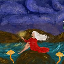 My project for course: Children’s Illustration with Procreate: Paint Magical Scenes. Ilustração tradicional, Ilustração digital, Ilustração infantil, Pintura digital, e Álbum ilustrado projeto de poojarajput2096 - 11.06.2023