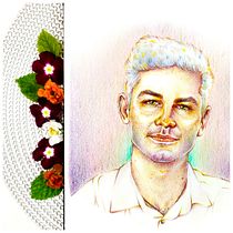 L'inesplorato. Drawing, Portrait Drawing, Sketchbook, and Colored Pencil Drawing project by Kartik Somani - 06.01.2023