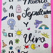 Mi proyecto del curso: Dibujo y hand lettering creativo para principiantes. Traditional illustration, Lettering, Drawing, H, and Lettering project by EVELIN RUIZ - 06.12.2023