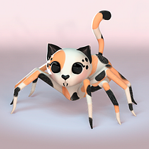 Mi proyecto del curso: Personajes ilustrados en 3D desde tu iPad. Projekt z dziedziny Trad, c, jna ilustracja, 3D, Projektowanie postaci, Ilustracja c, frowa,  Modelowanie 3D, Projektowanie postaci 3D, Malarstwo c i frowe użytkownika anailogia - 12.06.2023