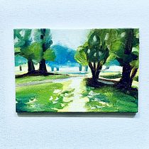Mein Abschlussprojekt für den Kurs: Pleinairmalerei in Öl für Anfänger: Malen unter freiem Himmel Ein Projekt aus dem Bereich Bildende Künste, Malerei und Ölmalerei von Ulli Geiger - 12.06.2023