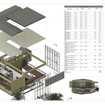 Mi proyecto del curso: Diseño y modelado arquitectónico 3D con Revit. Un projet de 3D, Architecture, Architecture d'intérieur, Modélisation 3D, Architecture numérique , et ArchVIZ de Maria Fernanda Cardona Ospina - 12.06.2023