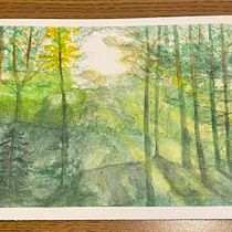My project for course: Dreamy Watercolor Landscapes: Paint with Light. Un projet de Peinture , et Aquarelle de Wyatt Dietrich - 13.06.2023
