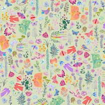 Mi proyecto del curso: Ilustración digital de patrones inspirados en la naturaleza. Un progetto di Illustrazione tradizionale, Pattern design, Disegno, Illustrazione digitale e Illustrazione botanica di laurabarreirorial - 13.06.2023