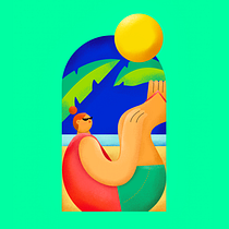 Brasil - Ilustração de personagens expressivos. Traditional illustration, Character Design, Drawing, and Digital Illustration project by Catharini Martins - 06.13.2023