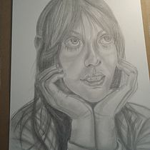 Mi proyecto del curso: Dibujo anatómico de la cabeza humana. Fine Arts, Pencil Drawing, Drawing, Portrait Drawing, Realistic Drawing, and Figure Drawing project by Angélica Botero - 06.13.2023