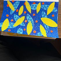 My project for course: Botanical Patterns in a Sketchbook: Conquer the Blank Page. Ilustração tradicional, Pattern Design, Ilustração botânica, e Sketchbook projeto de martinefelton916 - 13.06.2023