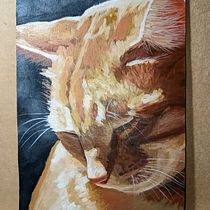 Mi proyecto del curso: Retrato expresivo al óleo: explora la técnica alla prima. Un projet de Beaux Arts, Peinture , et Peinture à l'huile de Claudio Pereyra - 14.06.2023