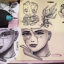 Mi proyecto del curso: Tatuaje para principiantes. Tattoo Design project by Alejandro Victoria - 06.14.2023