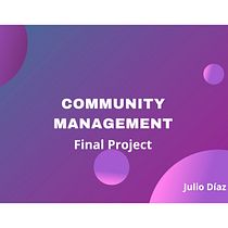 Mi proyecto del curso: Introducción al community management. Un projet de Réseaux sociaux, Marketing digital, Marketing de contenu, Marketing pour Facebook , et Marketing pour Instagram de Julio Díaz Fajardo - 03.12.2023