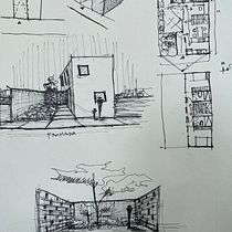 Mi proyecto del curso: Sketching para arquitectura: imagina con papel y pluma. Arquitetura, Esboçado, Desenho, Ilustração arquitetônica, Sketchbook, e Design de espaços projeto de Angel Jose Romo Calvo - 13.06.2023