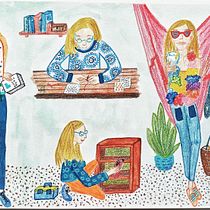 Mi proyecto del curso: Creación de personajes a partir de dibujos de observación. Un proyecto de Ilustración tradicional, Diseño de personajes, Dibujo y Sketchbook de nusaco - 14.06.2023