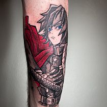 Il mio progetto del corso: Tecniche di tatuaggio: ombreggiatura con pepper shading. Ilustração tradicional, e Desenho de tatuagens projeto de info - 14.06.2023