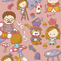 Mi proyecto del curso: Ilustración de una historia con estilo kawaii. Traditional illustration, Character Design, Digital Illustration, and Manga project by Alice Canihuante Gaete - 06.13.2023