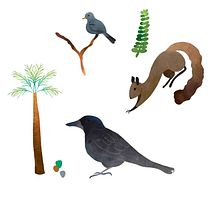 Mi proyecto del curso: Ilustración digital de patrones inspirados en la naturaleza. Un progetto di Illustrazione tradizionale, Pattern design, Disegno, Illustrazione digitale e Illustrazione botanica di Yami Jal - 15.06.2023