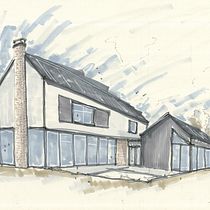 My project for course: Expressive Architectural Sketching with Colored Markers. Sketching, Drawing, Architectural Illustration, Sketchbook & Ink Illustration project by garethleereid - 06.14.2023