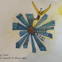 Mi proyecto del curso: Ilustración de personajes mitológicos. Traditional illustration, Character Design, Painting, Drawing, Digital Illustration, and Watercolor Painting project by Gloria Candioti - 06.15.2023