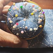 Meu projeto do curso: Introdução ao bordado japonês sashiko. Un projet de Art textile, DIY, Upc, cling , et Design textile de marisa.mallmann - 11.06.2023
