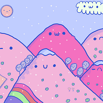 Projeto do curso Design de Mundos Kawaii. Character Design, Digital Illustration, and Traditional illustration project by Gabriela Ambos - 06.15.2023