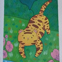 Mi proyecto del curso: Técnicas de ilustración con acuarela y gouache. Traditional illustration, Fine Arts, Painting, Watercolor Painting, Children's Illustration, and Gouache Painting project by Viviana Roa Cárdenas - 06.16.2023