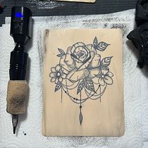 Mon projet du cours : Tatouage pour débutants. Tattoo Design project by Elodie Gaspard - 06.15.2023