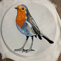Meu projeto do curso: Pintar com linha: técnicas de ilustração têxtil. Ilustração tradicional, Bordado, e Design têxtil projeto de Jheik Maia - 13.06.2023