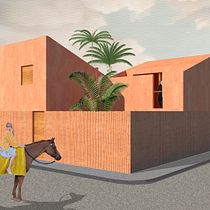 Mi proyecto del curso: Representación gráfica de proyectos arquitectónicos. Un projet de Architecture, Design graphique, Architecture d'intérieur, Design d'intérieur, Pa, sagisme, Collage, Architecture numérique et Illustration architecturale de Paula Alcalde Gutiérrez - 17.06.2023