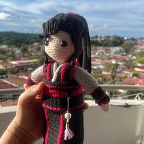 Mi proyecto del curso: Amigurumi: diseño de ropa, pelo y complementos. Un proyecto de Artesanía, Diseño de juguetes, Tejido, Crochet, Amigurumi y Diseño textil de Nicole Chong - 17.06.2023