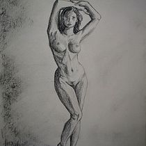 My project for course: Fundamentals of Figure Drawing with Charcoal. Un proyecto de Bellas Artes, Dibujo, Dibujo realista y Dibujo anatómico de Catherine Elliott - 18.06.2023