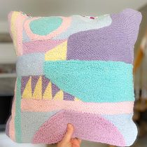Il mio progetto del corso: Ricamo XL con ago magico. Bordado, Decoração de interiores, Punch needle, e Design têxtil projeto de Katia Santodonato - 18.06.2023