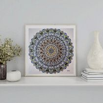 Mi proyecto del curso: Pintura de mandalas en acrílico con técnicas profesionales. Painting, Drawing, Acr, and lic Painting project by Yo Ma - 06.18.2023