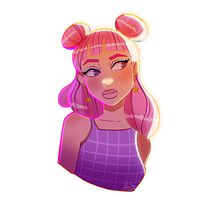 Mi proyecto del curso: Retrato de personajes estilo cartoon con Procreate. Character Design, Digital Illustration, Digital Drawing, and Digital Painting project by Lucia Sandoval - 06.08.2023
