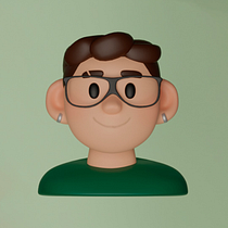 Meu projeto do curso: Criação de personagens 3D com Blender. 3D, Design de personagens, Modelagem 3D, Design de personagens 3D, e 3D Design projeto de Gustavo Borges - 14.06.2023