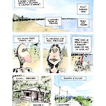 Syracuse trip. Traditional illustration, Comic, and Watercolor Painting project by Paolo Sanna - 04.24.2023