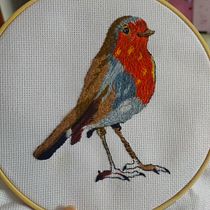 Mi proyecto del curso: Pintar con hilo: técnicas de ilustración textil. Ilustração tradicional, Bordado, e Design têxtil projeto de ali-chu - 19.06.2023