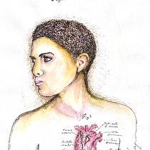 Maye2. Un progetto di Illustrazione tradizionale, Belle arti, Pittura, Disegno, Pittura ad acquerello, Disegno di ritratti e Disegno artistico di M. Gerardo Rodríguez - 19.06.2023
