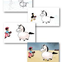 My project for course: Drawing Animal Characters with Human Personalities. Traditional illustration, Character Design, Drawing, and Digital Illustration project by S. Teabo - 06.19.2023
