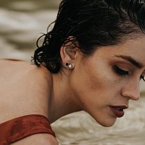 Aos meus desejos - Joias em prata e muiracatiara rajada. Un progetto di Design di accessori, Artigianato e Design di gioielli di Rafaela Vianna - 19.06.2023