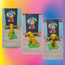 Mi proyecto del curso: Creación de un Art Toy. Un progetto di Scultura, Design di giocattoli, Art to e Character design di Daniel Andrés Prada Carvajal - 17.06.2023