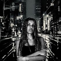 Mi proyecto del curso: La Fotografía de Sin City: del cómic a la pantalla. Un projet de Photographie, Conception d'éclairage, Postproduction photographique, Photographie de studio , et Photomontage de Raul Cascallares Devoto - 20.06.2023