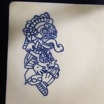 My project for course: Tattoo for Beginners. Tattoo Design project by alexisguzman834 - 06.17.2023