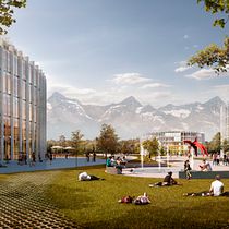Mi proyecto del curso: Técnicas de Matte Painting para ArchViz. Un progetto di Ritocco fotografico, Fotografia digitale, Architettura digitale, ArchVIZ, Fotomontaggio e Matte painting di Javiera Pérez Tobar - 19.06.2023