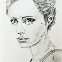 My project for course: Portrait Sketchbooking: Explore the Human Face. Een project van  Schetsen,  Tekening,  Portrettekening,  Artistieke tekening y Sketchbook van Sally Van Nuys - 21.06.2023